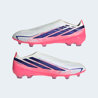 Zapatillas Adidas F50 Hyperfast Pro LL/FG Hombre - Fútbol | KH6806 Blanco/Rosa