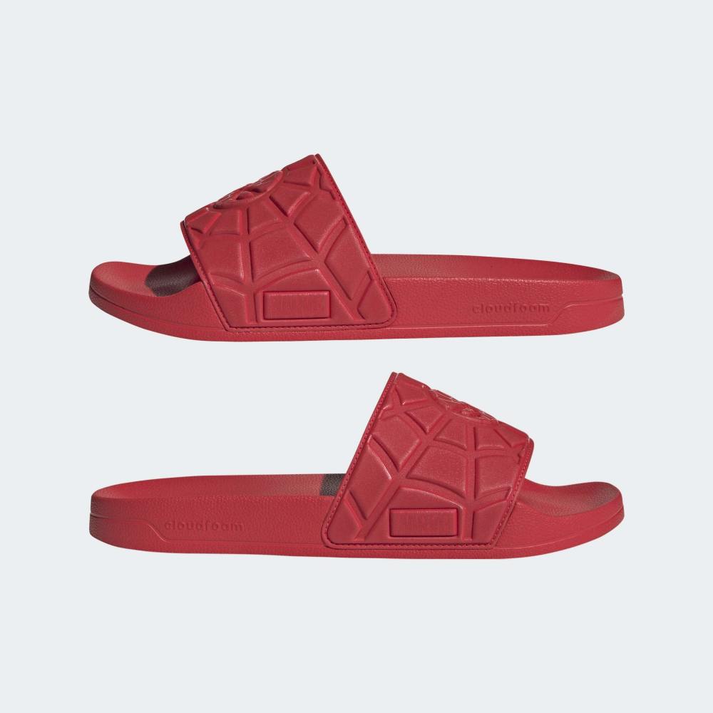 Sandalias Adidas Adilette Shower Spiderman Hombre - Urbano | KH9093 Rojo
