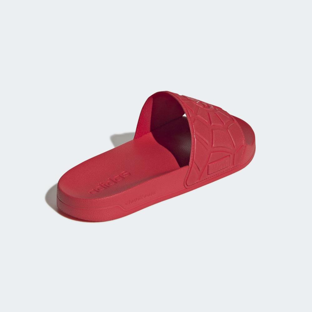 Sandalias Adidas Adilette Shower Spiderman Hombre - Urbano | KH9093 Rojo