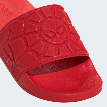 Sandalias Adidas Adilette Shower Spiderman Hombre - Urbano | KH9093 Rojo