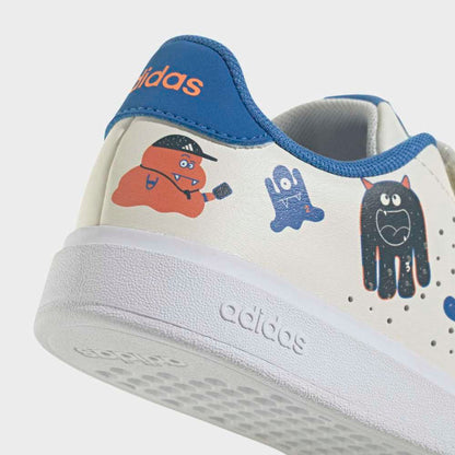 Zapatillas Adidas Advantage Base 2.0 Niños - Urbano | KI0741 Off White