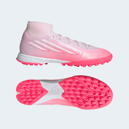 Zapatillas Adidas F50 Sparkfusion League TF Mujer - Fútbol | KI1022 Rosado / Blanco