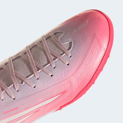 Zapatillas Adidas F50 Sparkfusion League TF Mujer - Fútbol | KI1022 Rosado / Blanco
