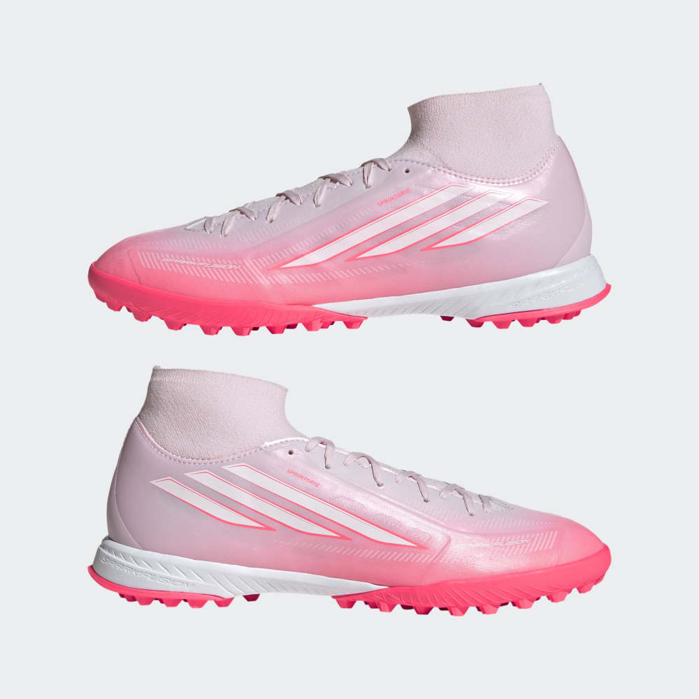 Zapatillas Adidas F50 Sparkfusion League TF Mujer - Fútbol | KI1022 Rosado / Blanco