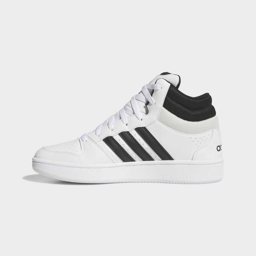 Zapatillas Adidas Hoops Mid Classic Unisex - Básquet | KI1032 Blanco