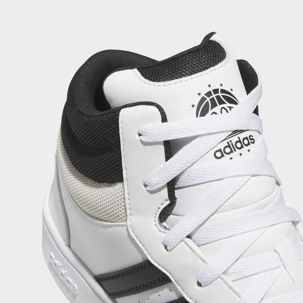 Zapatillas Adidas Hoops Mid Classic Unisex - Básquet | KI1032 Blanco