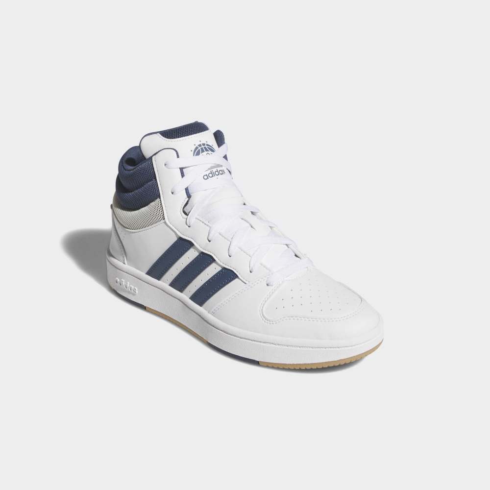 Zapatillas Adidas Hoops Mid Classic Hombre - Urbano | KI1088 Blanco