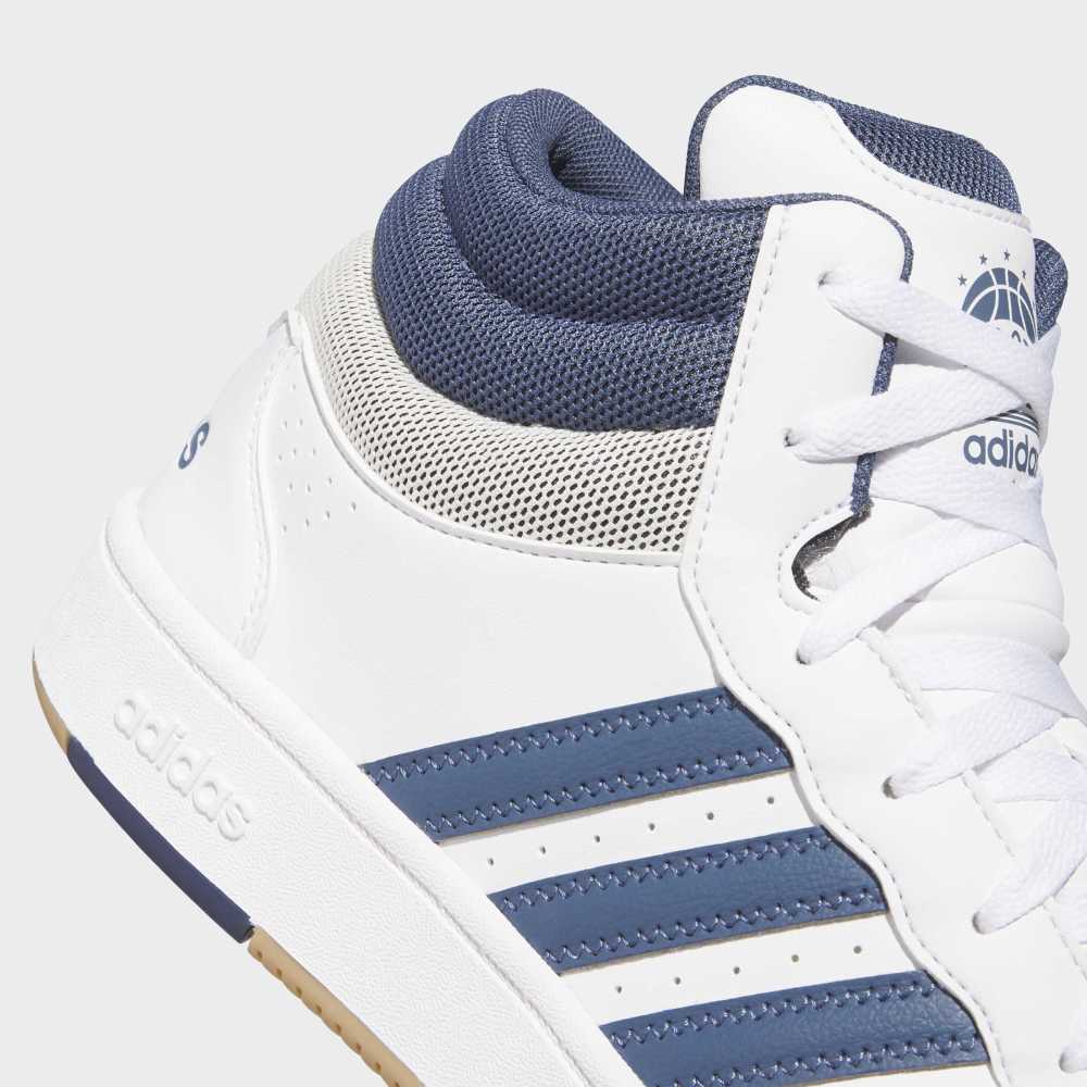 Zapatillas Adidas Hoops Mid Classic Hombre - Urbano | KI1088 Blanco