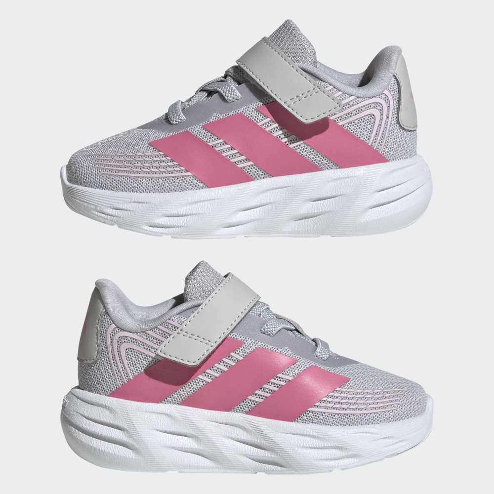 Zapatillas Adidas Galaxy 8 Niños - Running | KI1678 Gris/Rosa