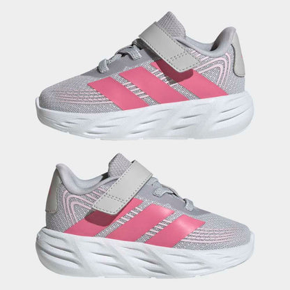 Zapatillas Adidas Galaxy 8 Niños - Running | KI1678 Gris/Rosa