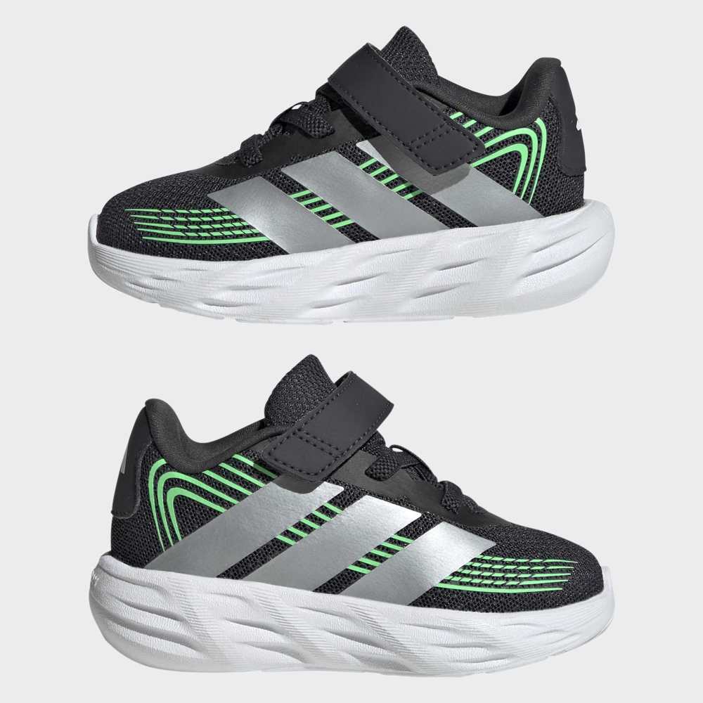 Zapatillas Adidas Galaxy 8 Niños - Running | KI1683 Negro/Verde
