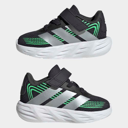 Zapatillas Adidas Galaxy 8 Niños - Running | KI1683 Negro/Verde