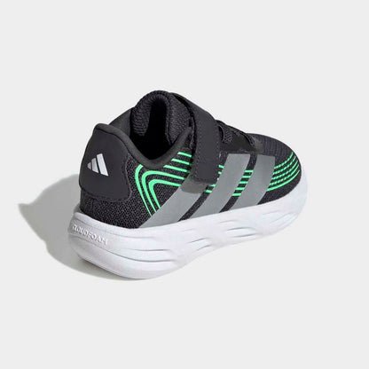 Zapatillas Adidas Galaxy 8 Niños - Running | KI1683 Negro/Verde
