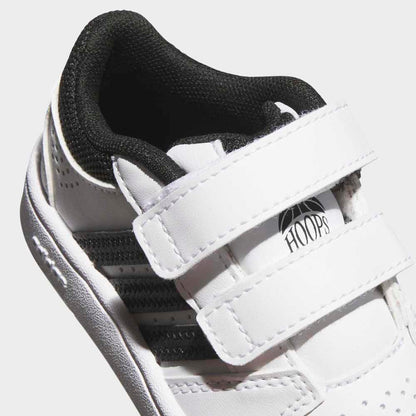 Zapatillas Adidas Hoops Classic CF Niños - Básquet | KI7320 Blanco/Negro