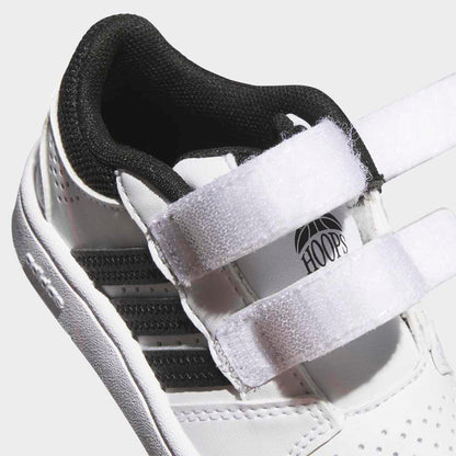 Zapatillas Adidas Hoops Classic CF Niños - Básquet | KI7320 Blanco/Negro