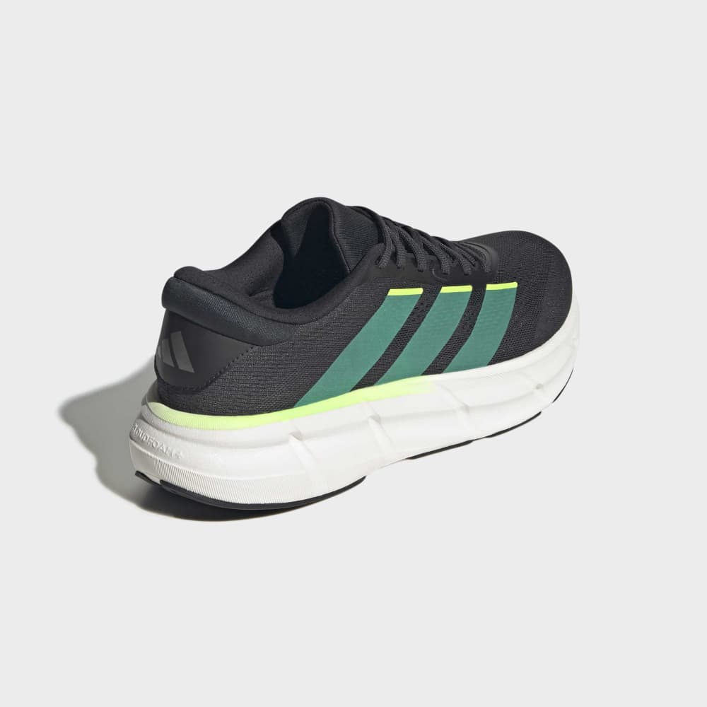 Zapatillas Adidas Questar 4 Hombre - Running | KI7991 Negro/Verde