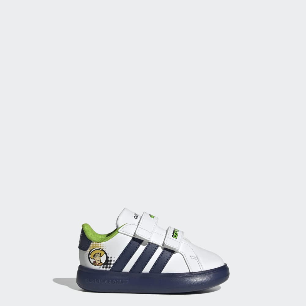 Zapatillas Adidas Grand Court Toy Story Niños - Urbano | KI9179 Blanco