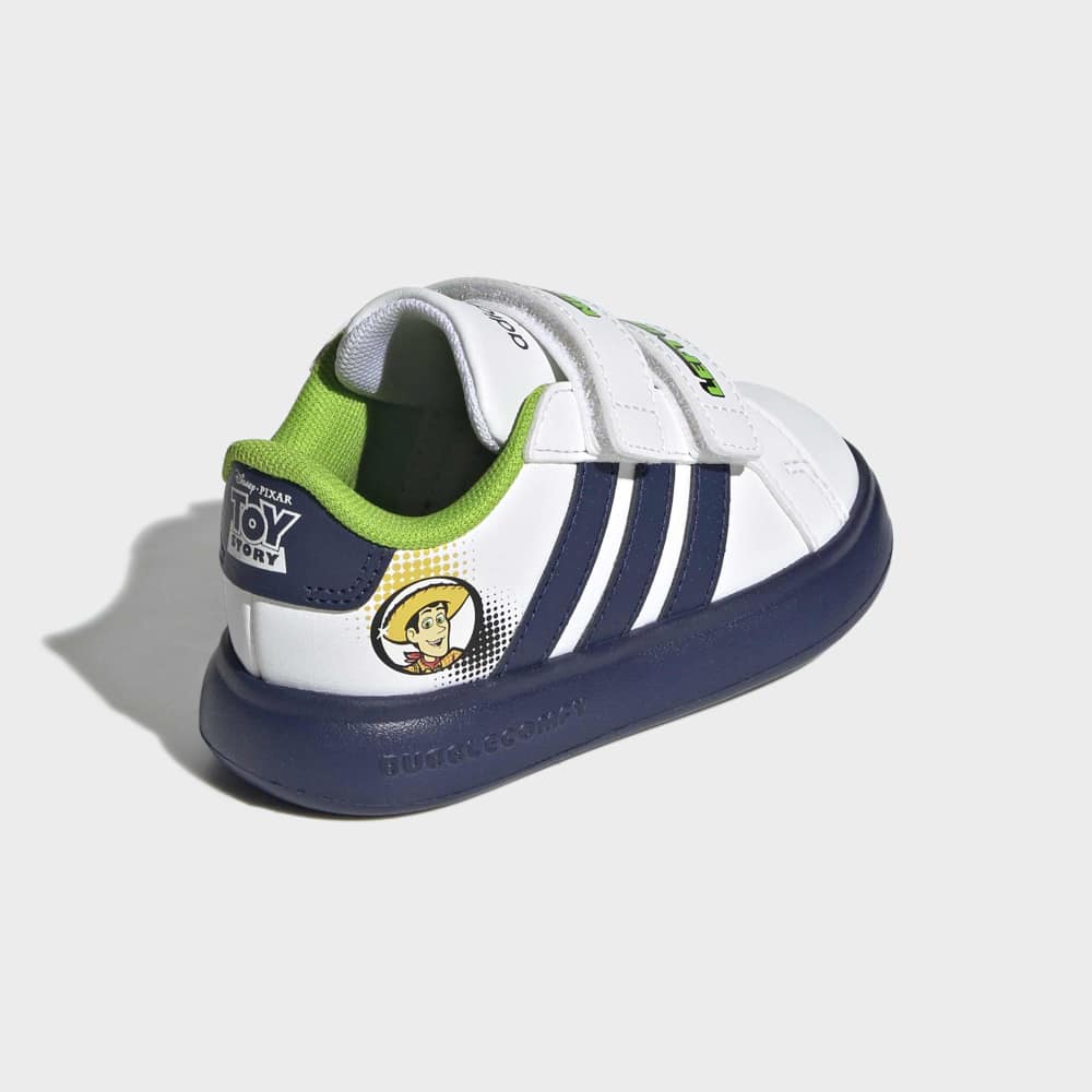 Zapatillas Adidas Grand Court Toy Story Niños - Urbano | KI9179 Blanco