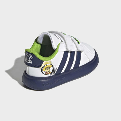 Zapatillas Adidas Grand Court Toy Story Niños - Urbano | KI9179 Blanco