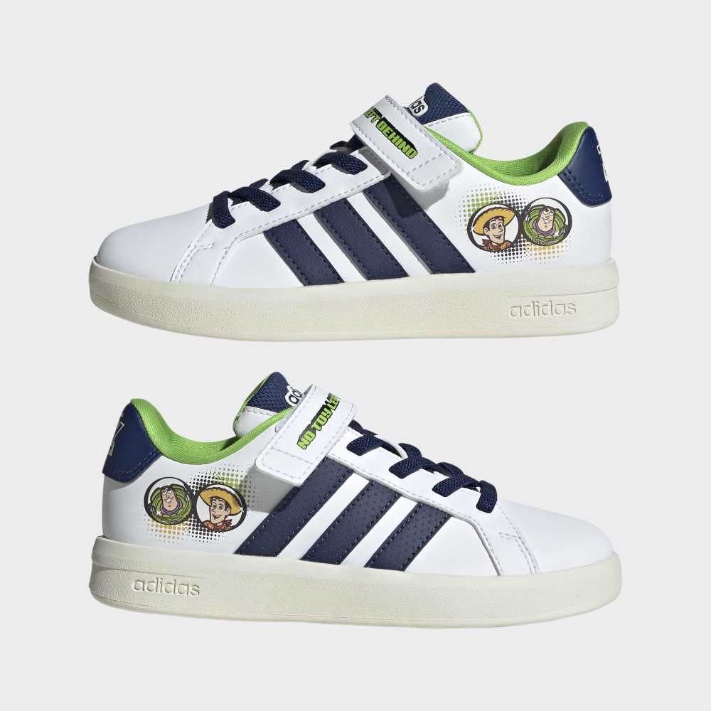 Zapatillas Adidas Grand Court Toy Story Niños - Urbano | KI9180 Blanco