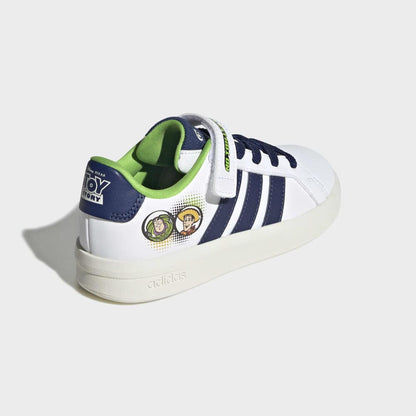 Zapatillas Adidas Grand Court Toy Story Niños - Urbano | KI9180 Blanco