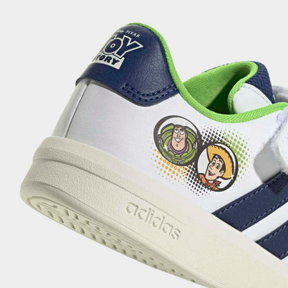 Zapatillas Adidas Grand Court Toy Story Niños - Urbano | KI9180 Blanco