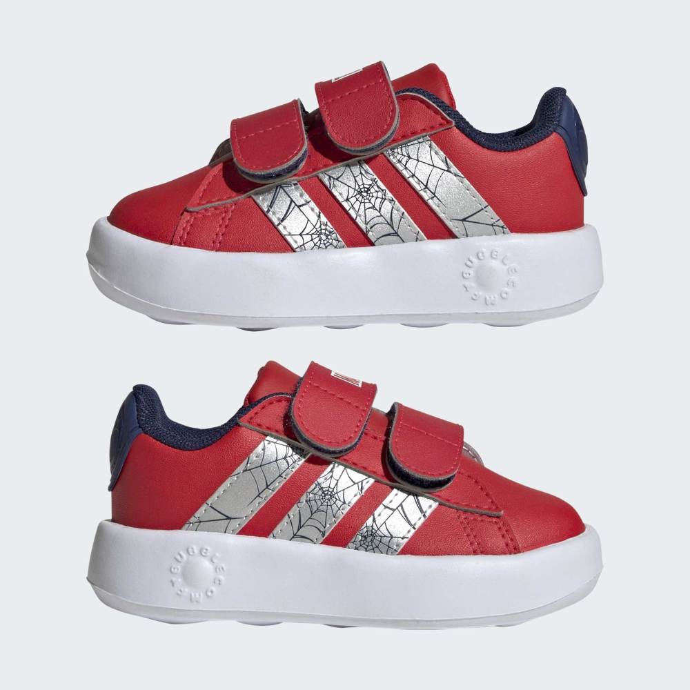 Zapatillas Adidas Grand Court Spider-Man Niños - Urbano | KI9193 Rojo/Blanco
