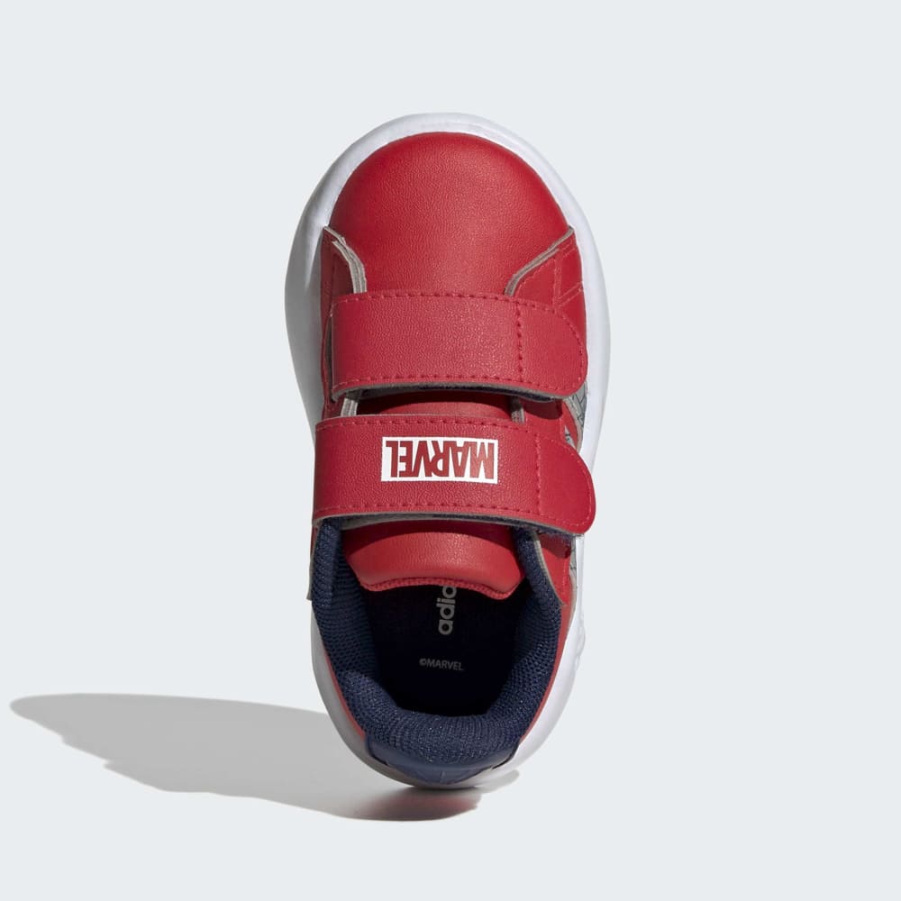 Zapatillas Adidas Grand Court Spider-Man Niños - Urbano | KI9193 Rojo/Blanco
