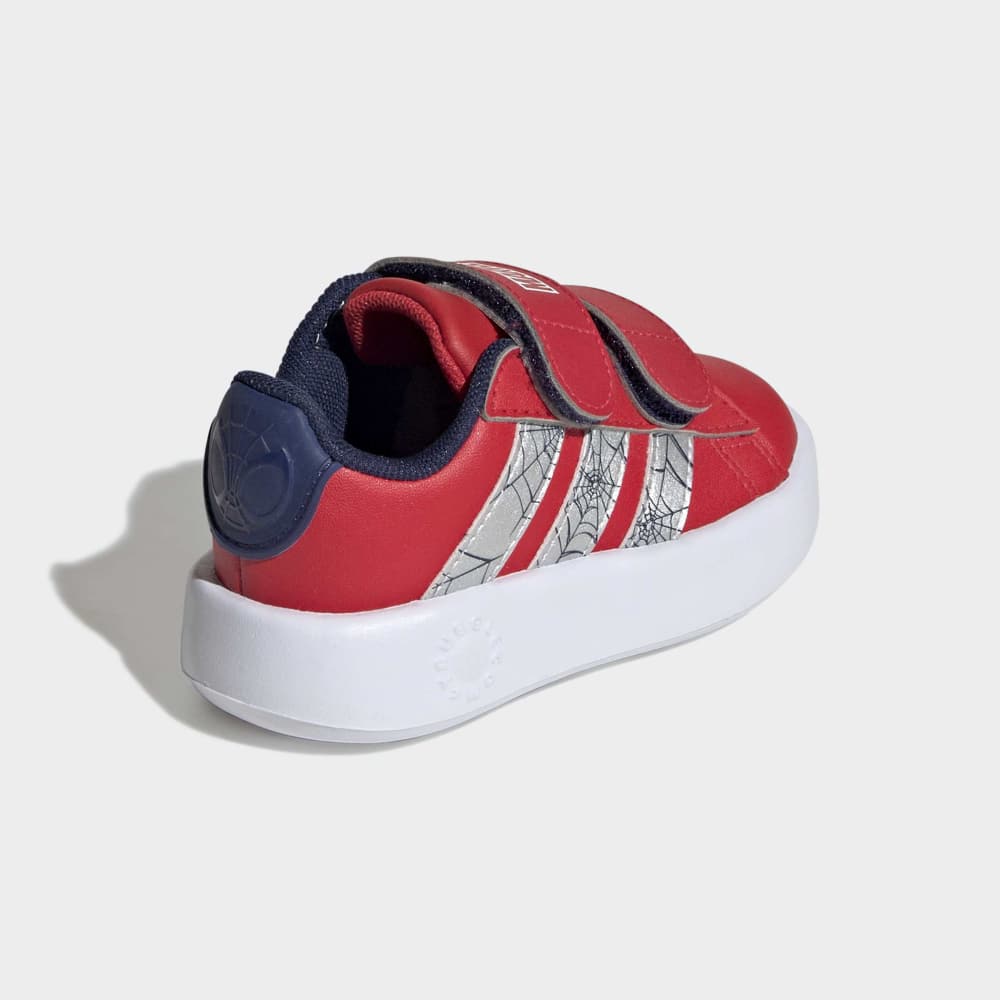 Zapatillas Adidas Grand Court Spider-Man Niños - Urbano | KI9193 Rojo/Blanco