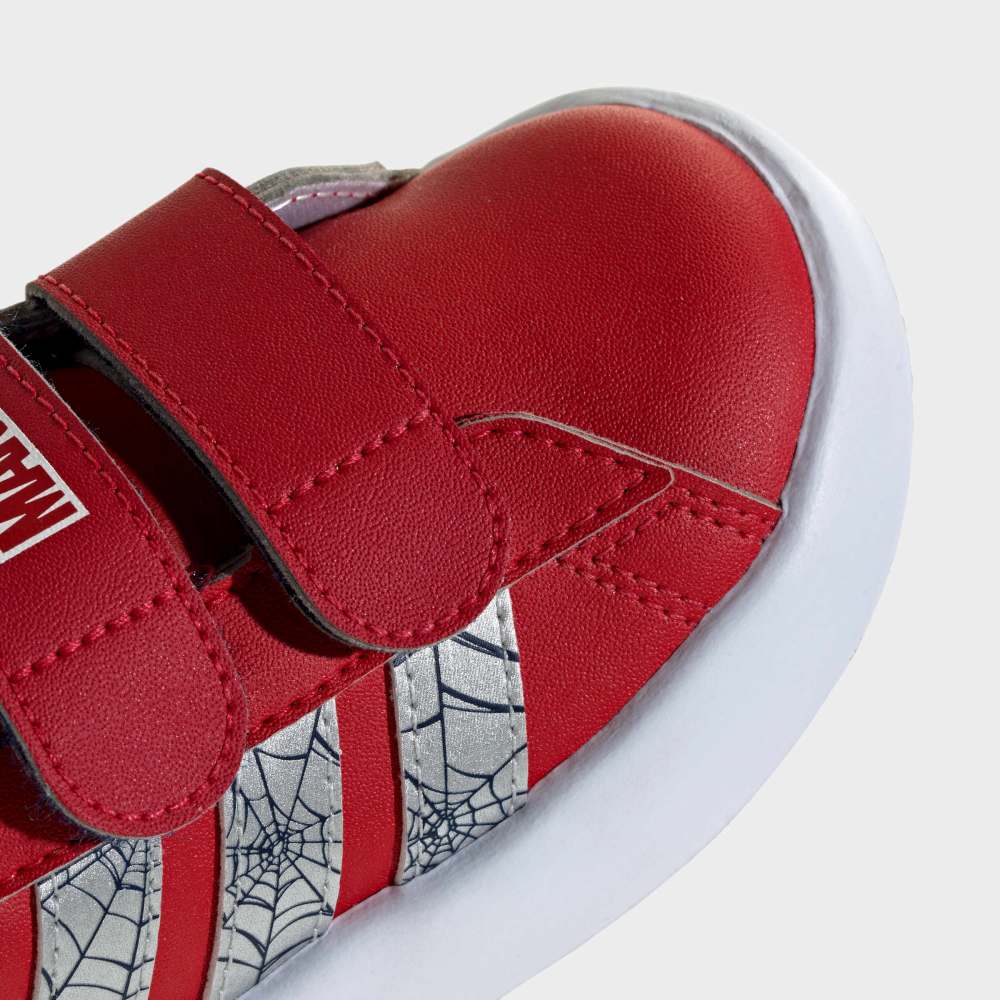 Zapatillas Adidas Grand Court Spider-Man Niños - Urbano | KI9193 Rojo/Blanco