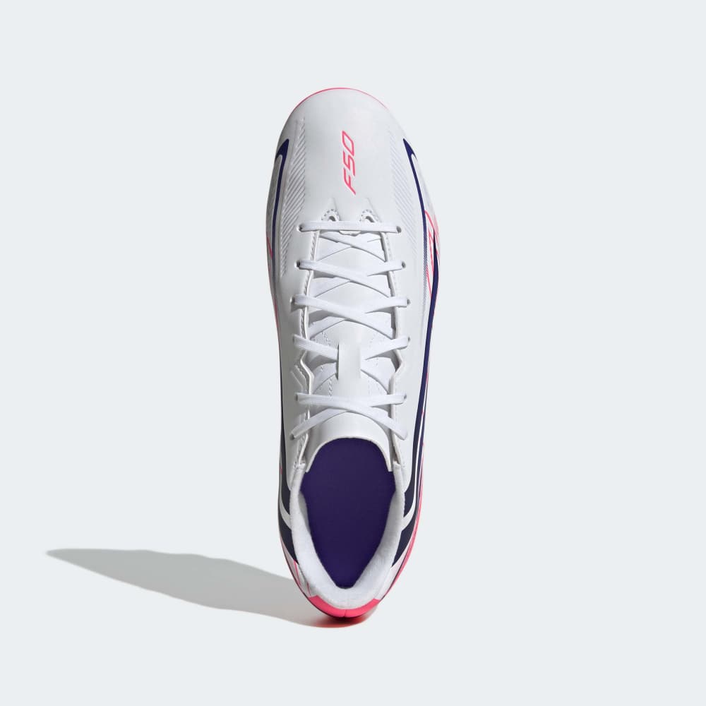Zapatillas Adidas F50 Hyperfast Club FG/MG Hombre - Fútbol | KJ0990 Blanco