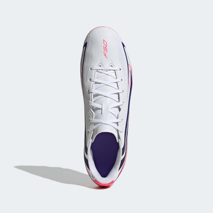 Zapatillas Adidas F50 Hyperfast Club FG/MG Hombre - Fútbol | KJ0990 Blanco