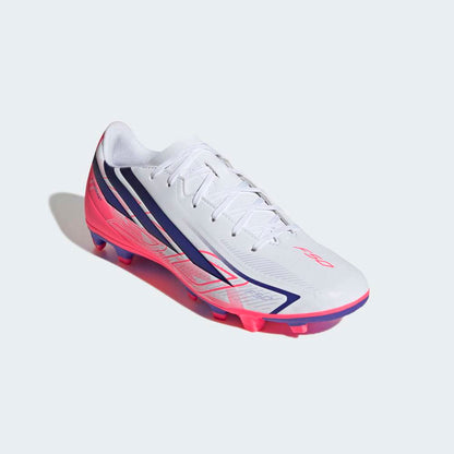 Zapatillas Adidas F50 Hyperfast Club FG/MG Hombre - Fútbol | KJ0990 Blanco