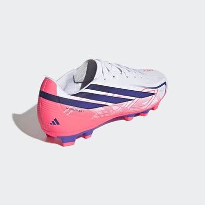 Zapatillas Adidas F50 Hyperfast Club FG/MG Hombre - Fútbol | KJ0990 Blanco