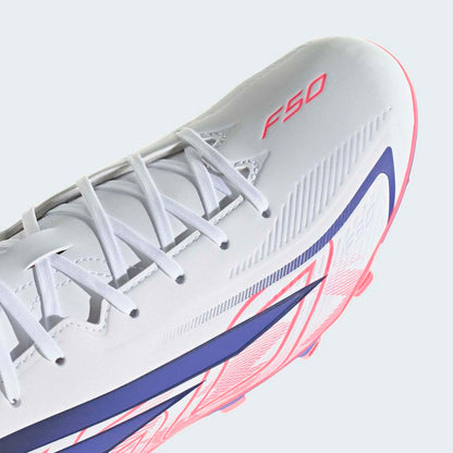 Zapatillas Adidas F50 Hyperfast Club FG/MG Hombre - Fútbol | KJ0990 Blanco