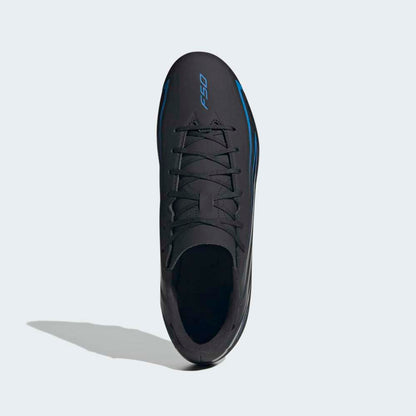 Zapatillas Adidas F50 Hyperfast Club FG/MG Hombre - Fútbol | KJ0992 Negro / Azul