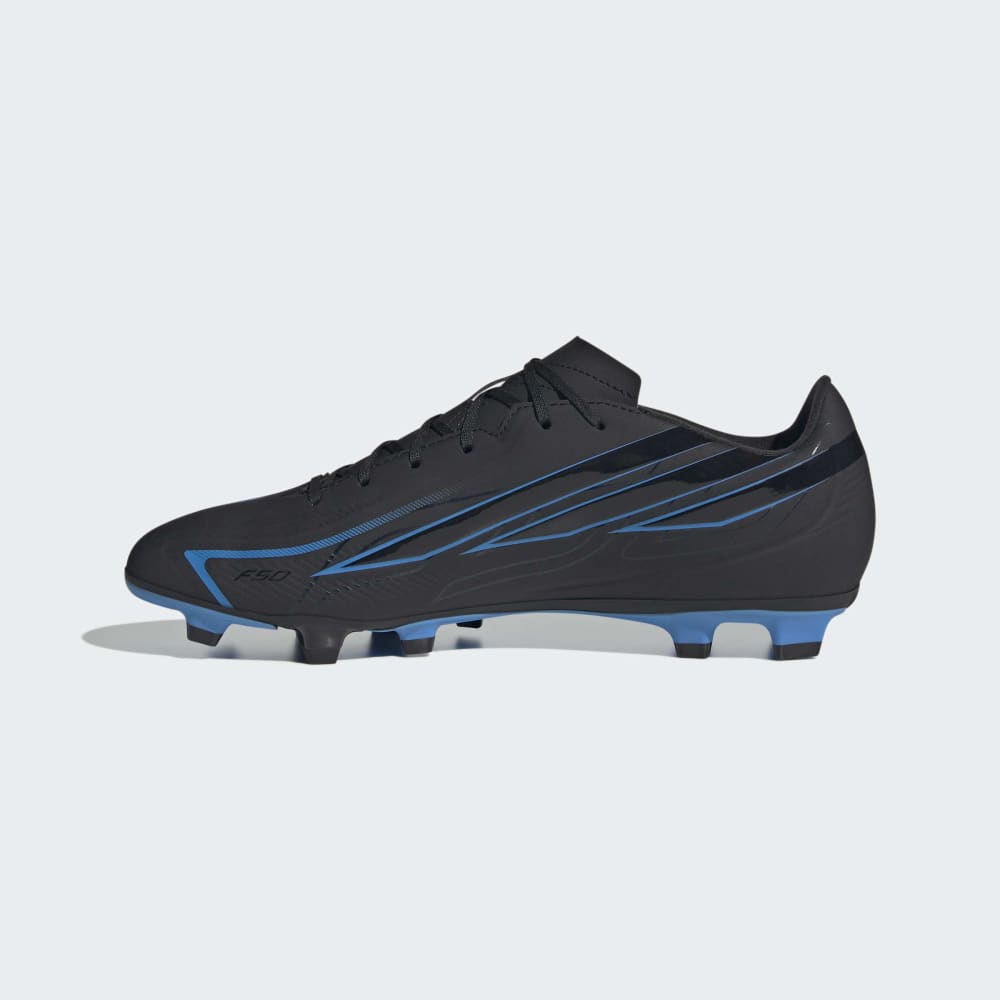 Zapatillas Adidas F50 Hyperfast Club FG/MG Hombre - Fútbol | KJ0992 Negro / Azul