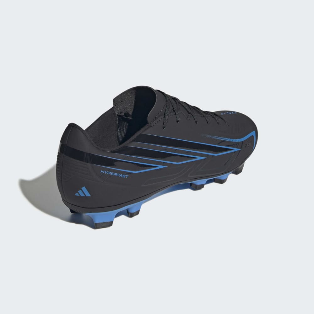Zapatillas Adidas F50 Hyperfast Club FG/MG Hombre - Fútbol | KJ0992 Negro / Azul