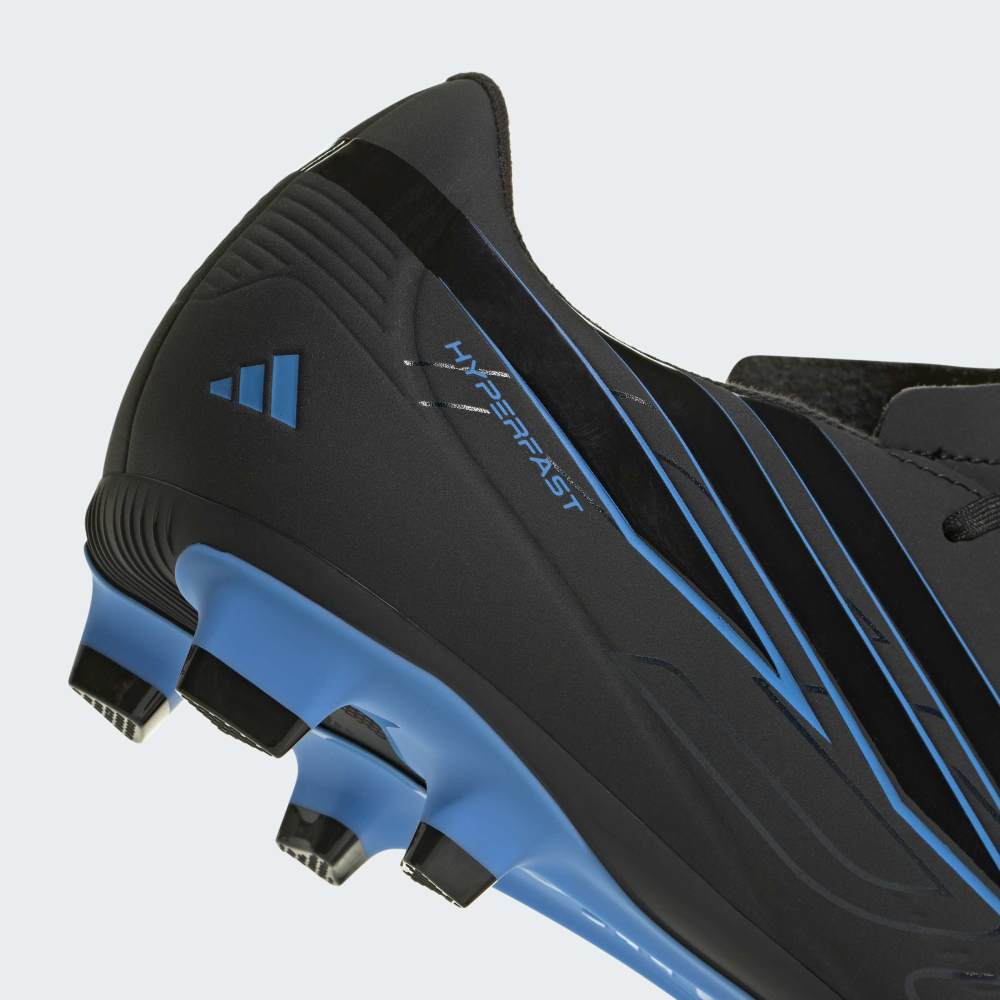 Zapatillas Adidas F50 Hyperfast Club FG/MG Hombre - Fútbol | KJ0992 Negro / Azul
