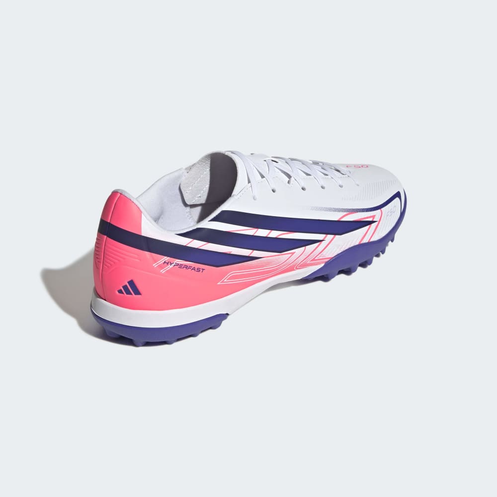 Zapatillas Adidas F50 Hyperfast Club TF Hombre - Fútbol | KJ3409 Blanco