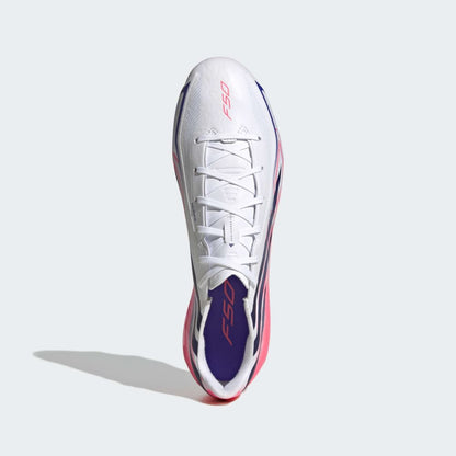 Zapatillas Adidas F50 Hyperfast League FG Hombre - Fútbol | KJ3412 Blanco / Azul