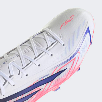 Zapatillas Adidas F50 Hyperfast League FG Hombre - Fútbol | KJ3412 Blanco / Azul
