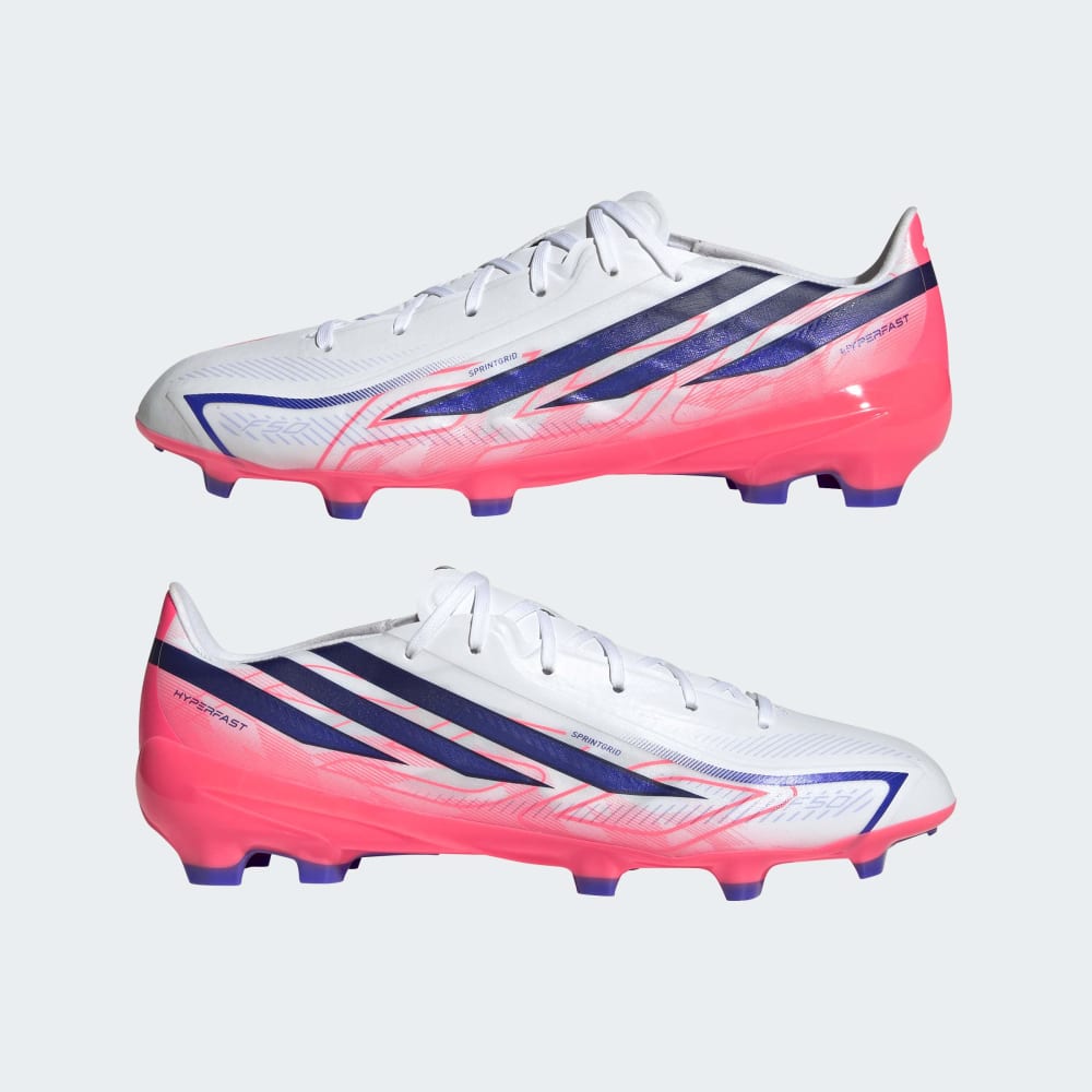 Zapatillas Adidas F50 Hyperfast League FG Hombre - Fútbol | KJ3412 Blanco / Azul