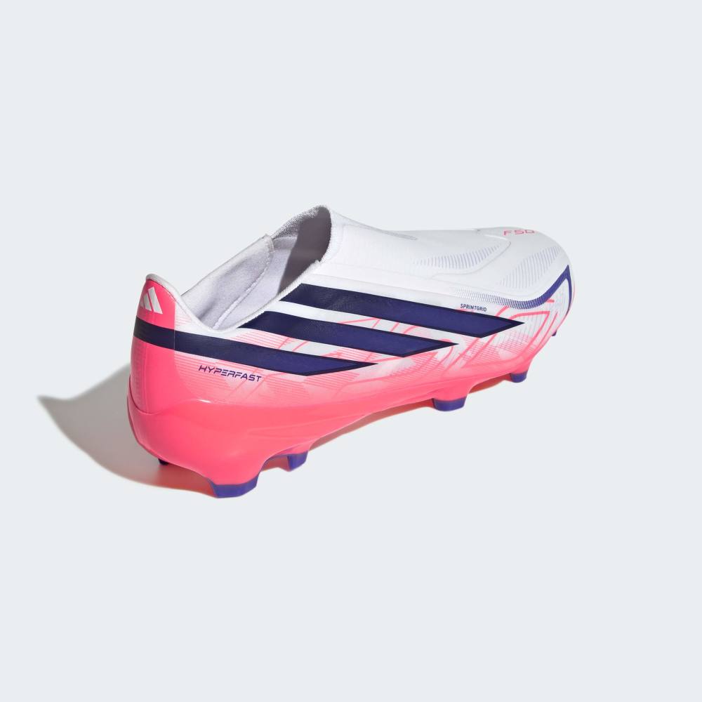 Zapatillas Adidas F50 Hyperfast Leafue LL FG Hombre - Fútbol | KJ3415 Blanco