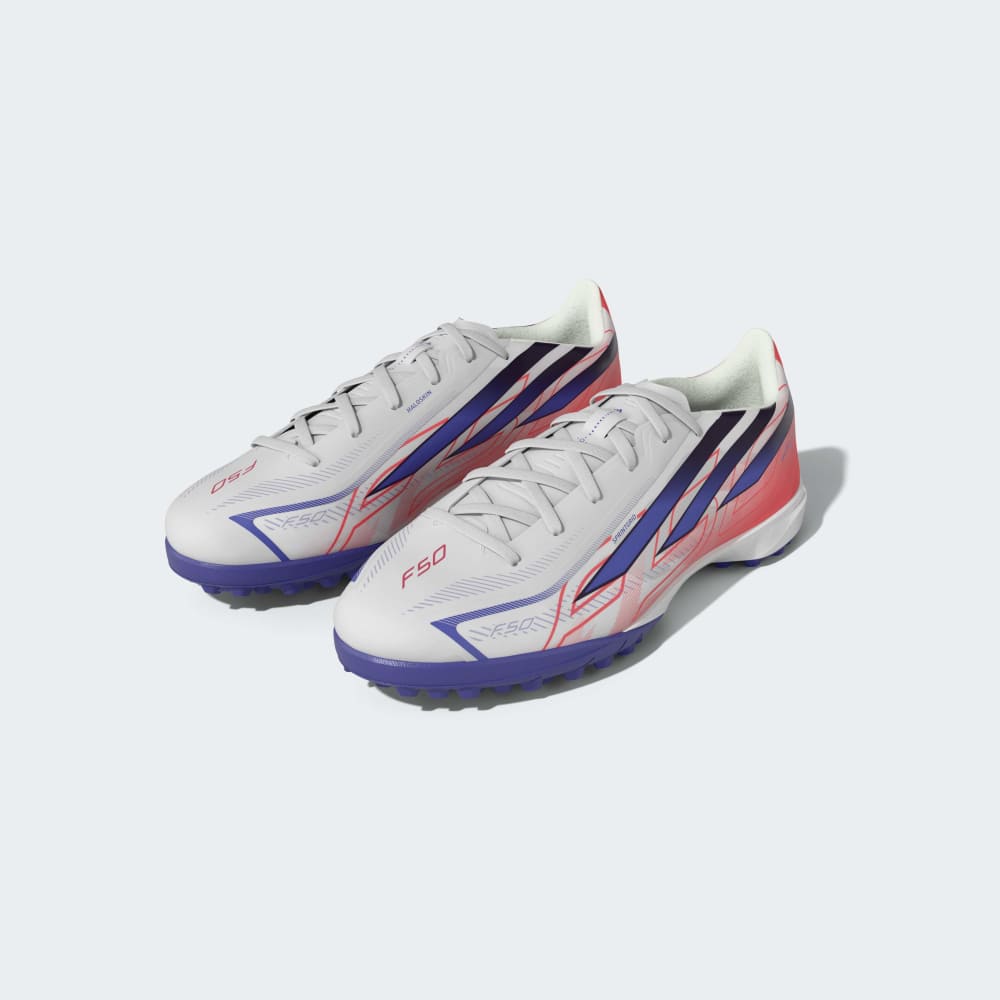 Zapatillas Adidas F50 Hyperfast League TF Hombre - Fútbol | KJ3434 Blanco / Azul