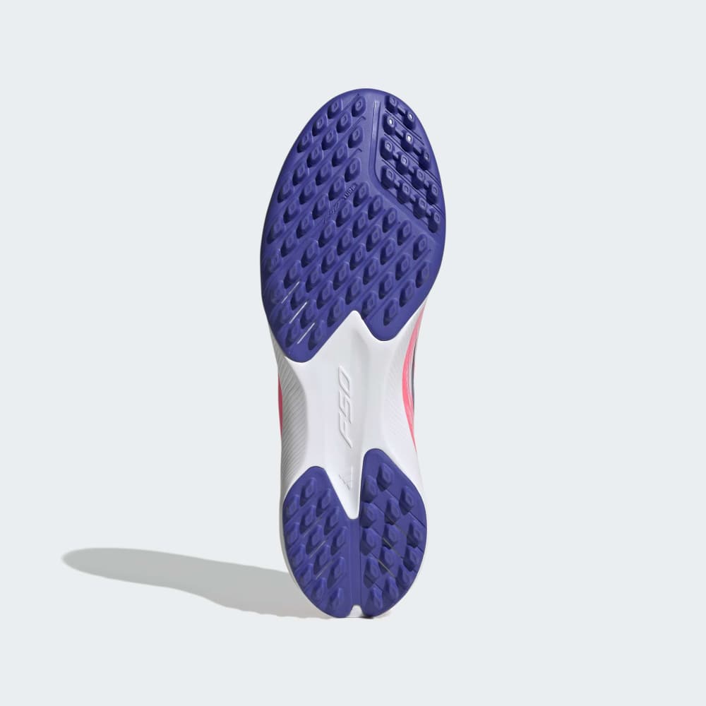 Zapatillas Adidas F50 Hyperfast League TF Hombre - Fútbol | KJ3434 Blanco / Azul