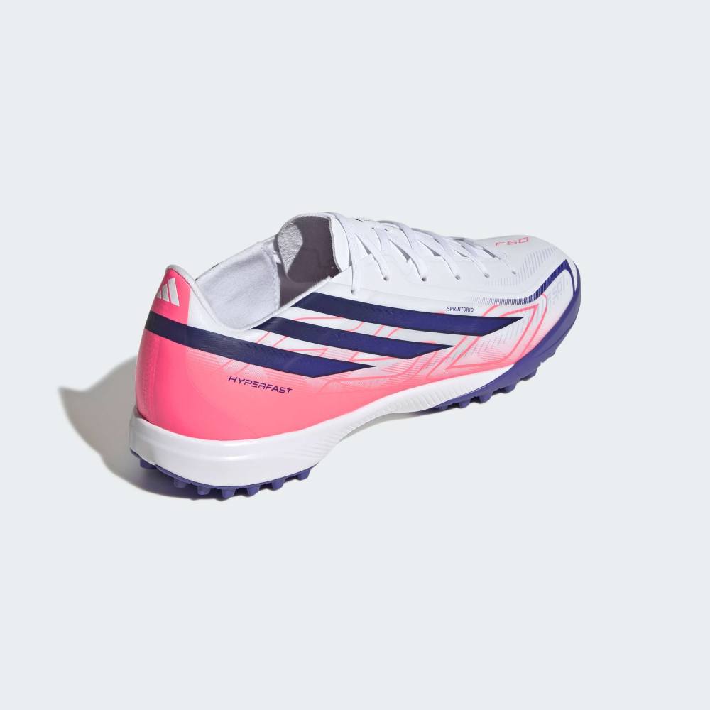 Zapatillas Adidas F50 Hyperfast League TF Hombre - Fútbol | KJ3434 Blanco / Azul