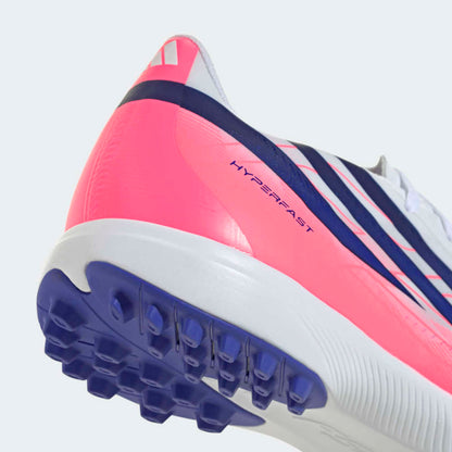 Zapatillas Adidas F50 Hyperfast League TF Hombre - Fútbol | KJ3434 Blanco / Azul