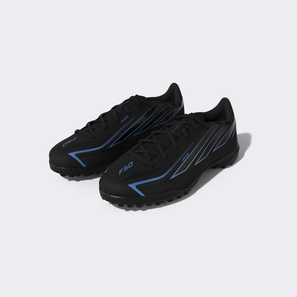 Zapatillas Adidas F50 Hyperfast League TF Hombre - Fútbol | KJ3436 Negro / Azul