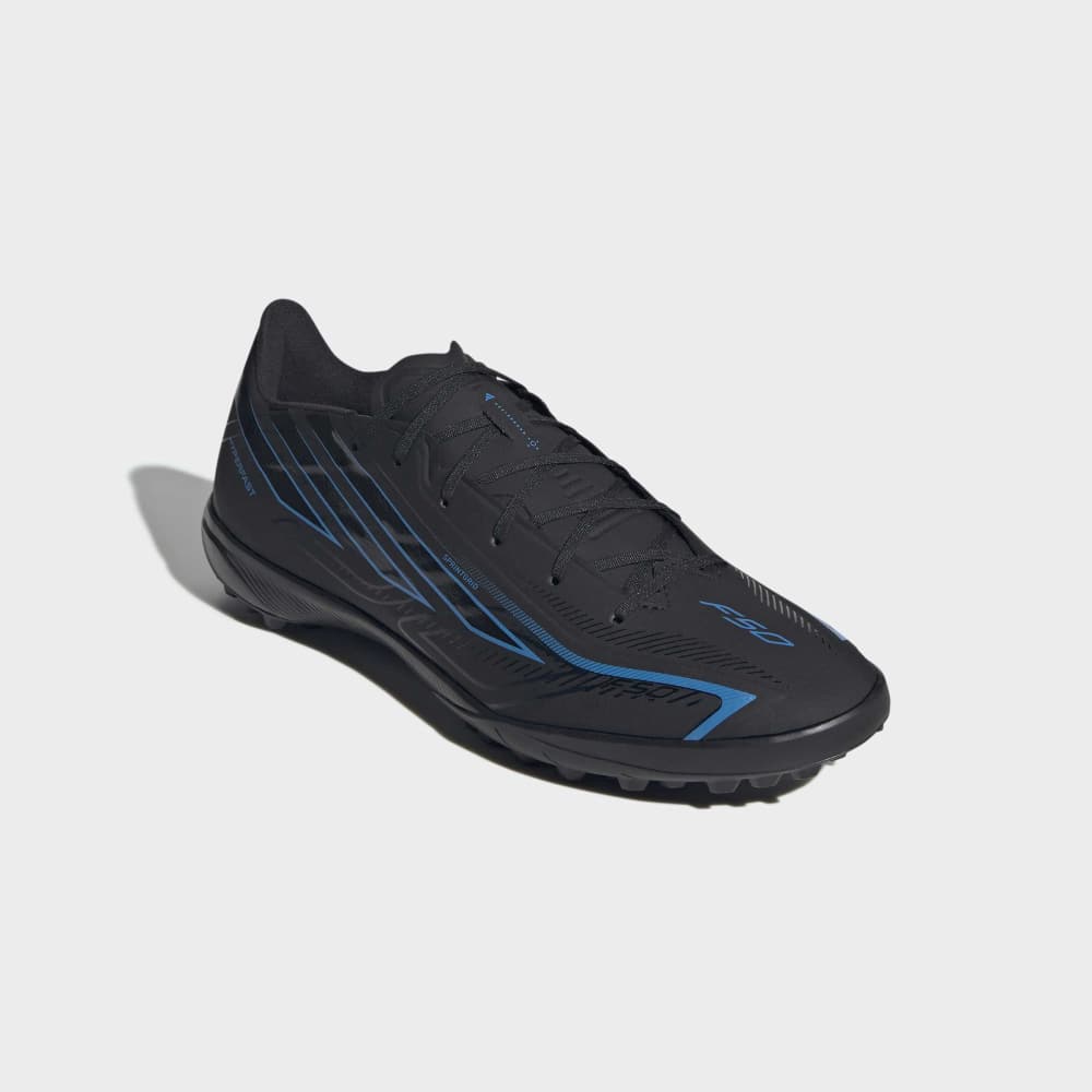 Zapatillas Adidas F50 Hyperfast League TF Hombre - Fútbol | KJ3436 Negro / Azul